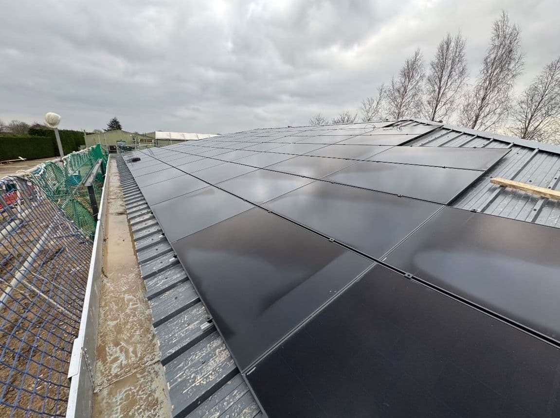 45 kW Commercial Solar Installation, photograph 6