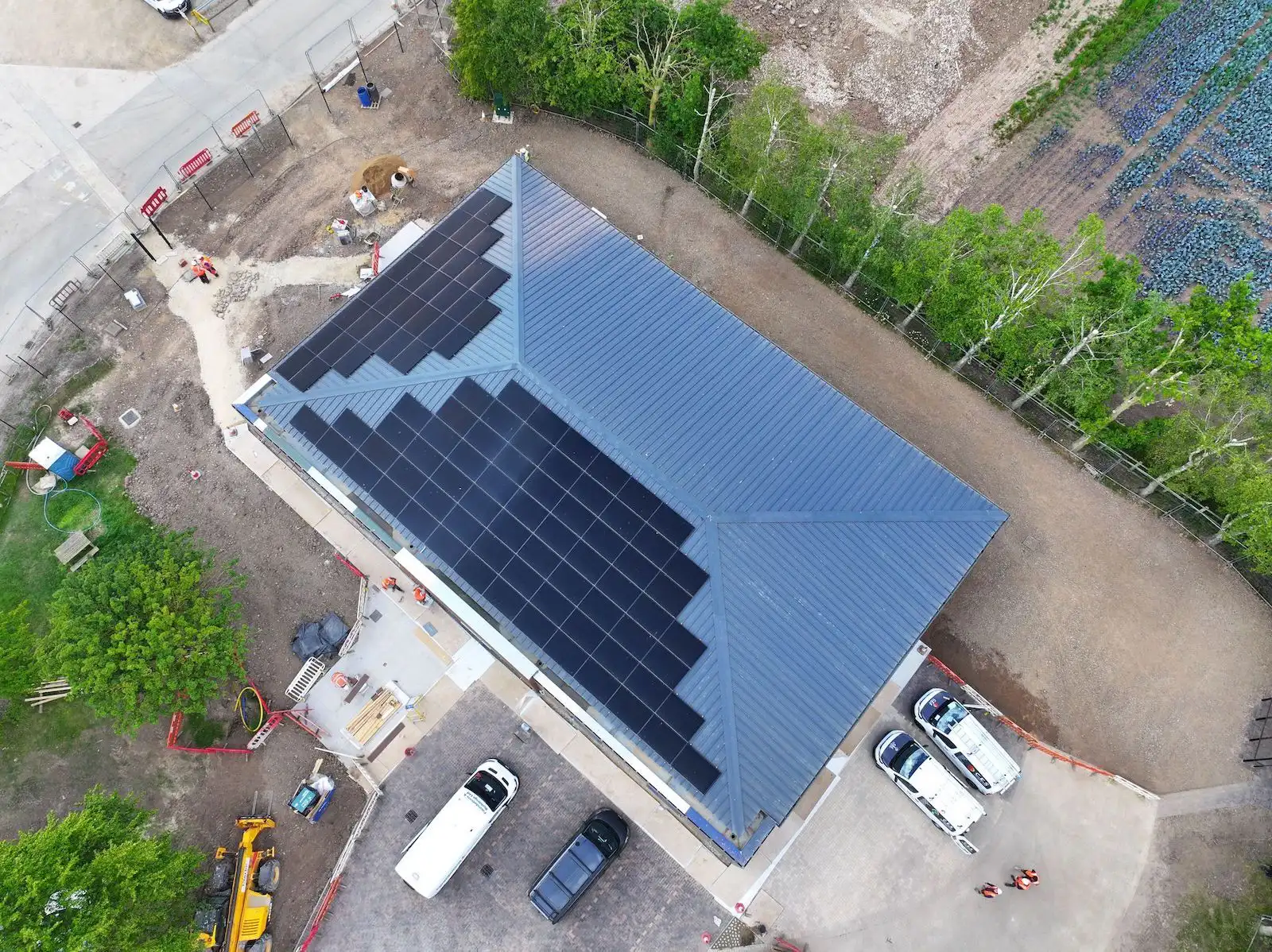 45 kW Commercial Solar Installation, photograph 3