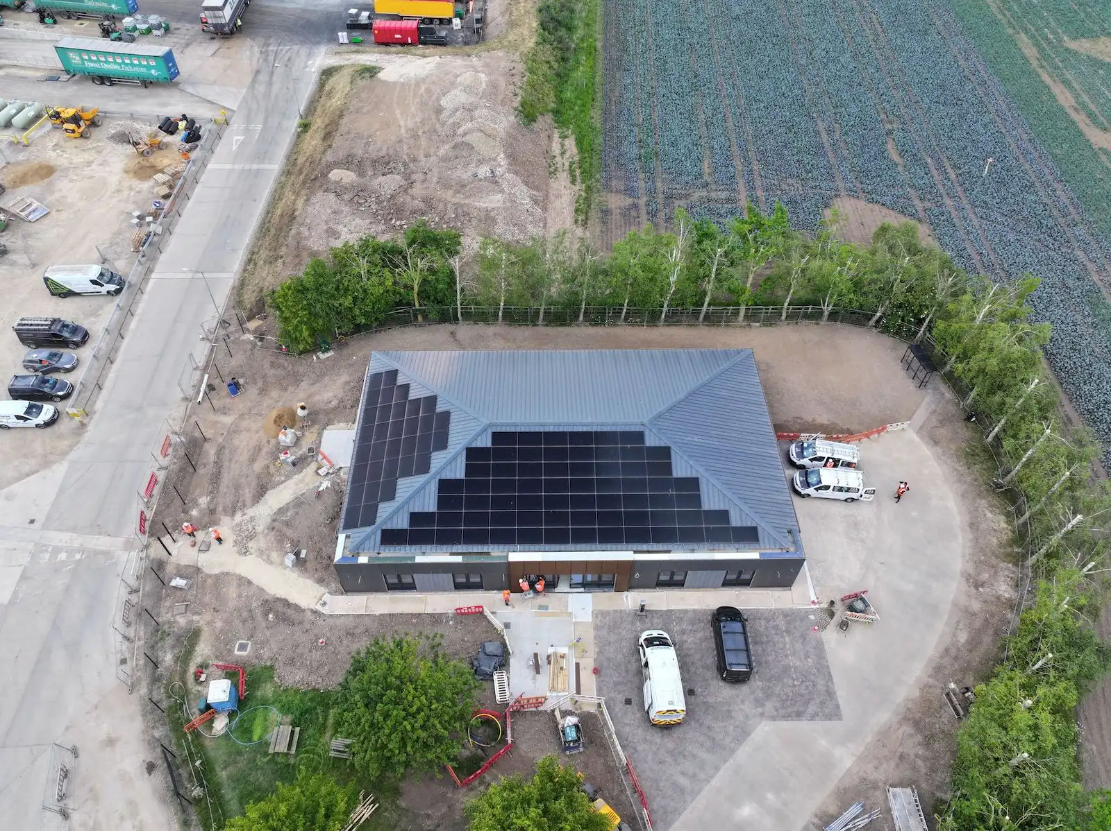 45 kW Commercial Solar Installation, photograph 4