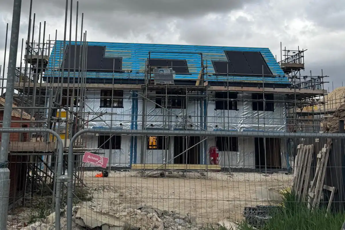 New Build Development, Home Solar PV Installation, photograph 3