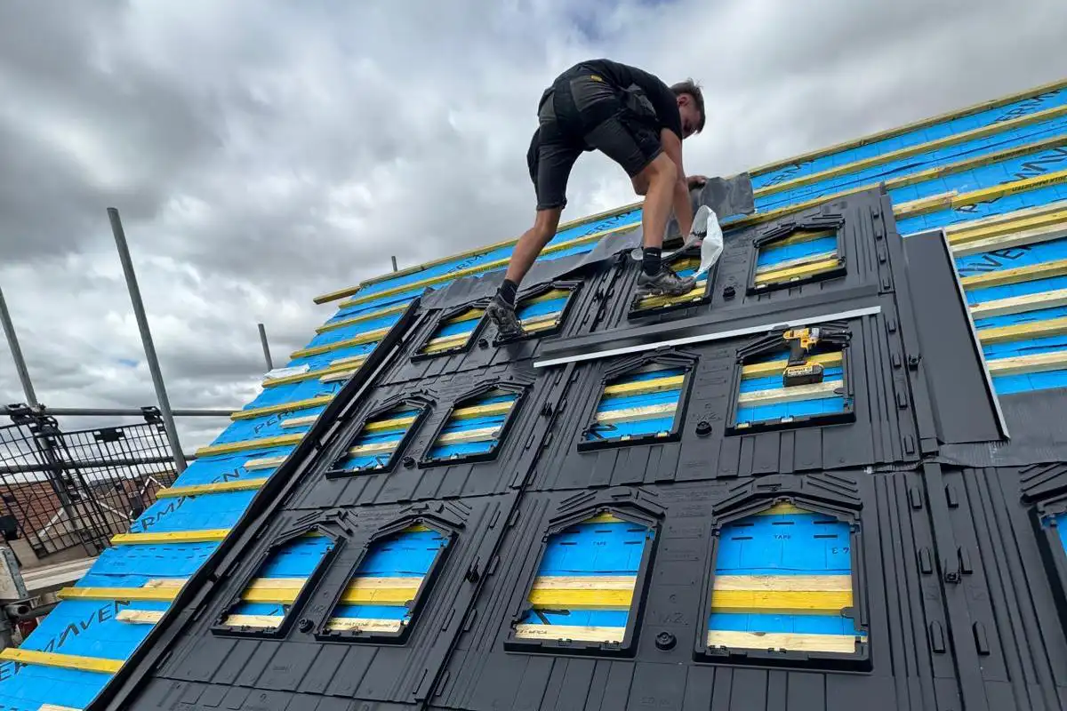 New Build Development, Home Solar PV Installation, photograph 4